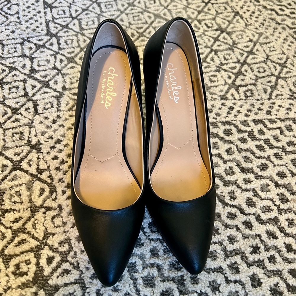 Charles David Black Heels